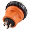 Ac Works Plug Adapter, SS2-50R, L14-20P, 0 ft., Orange ADL1420SS2 - alternate 8